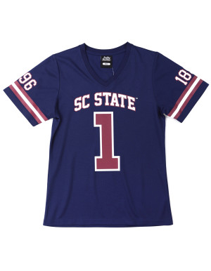 WOMEN'S SOUTH CAROLINA STATE FOOTBALL JERSEY TEE
