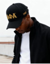 APA LETTER BALL CAP_BLACK