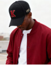 KAP LETTER BALL CAP_BLACK