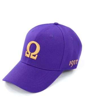 OPP LETTER BALL CAP_PURPLE