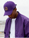 OPP LETTER BALL CAP_PURPLE