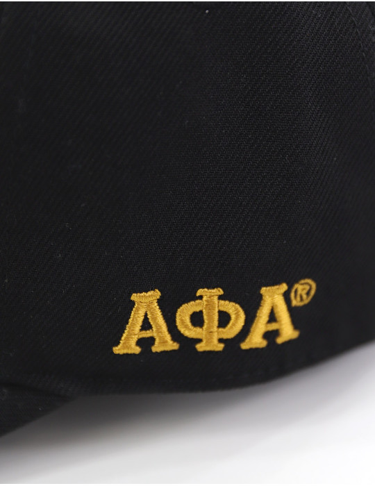APA CREST BALL CAP_BLACK