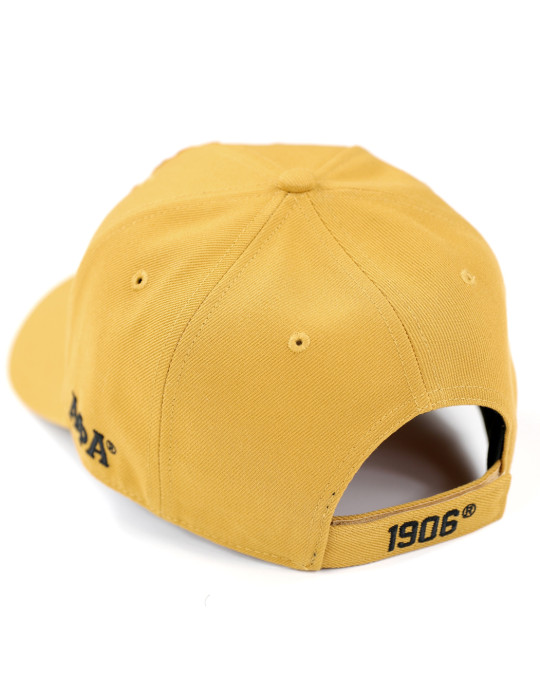 APA CREST BALL CAP_OLD GOLD