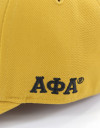 APA CREST BALL CAP_OLD GOLD