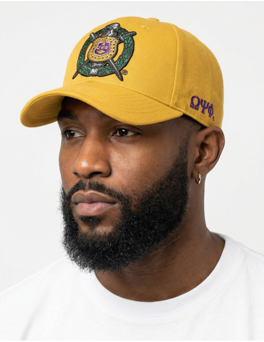 OPP CREST BALL CAP_OLD GOLD