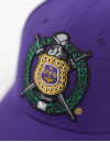 OPP CREST BALL CAP_PURPLE