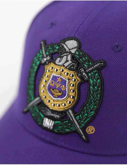OPP CREST BALL CAP_PURPLE