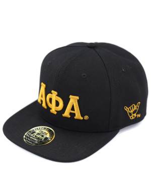 APA LETTER SNAPBACK CAP