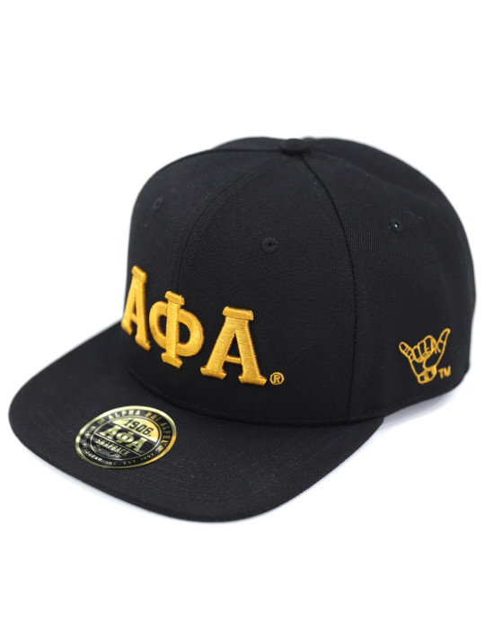 APA LETTER SNAPBACK CAP