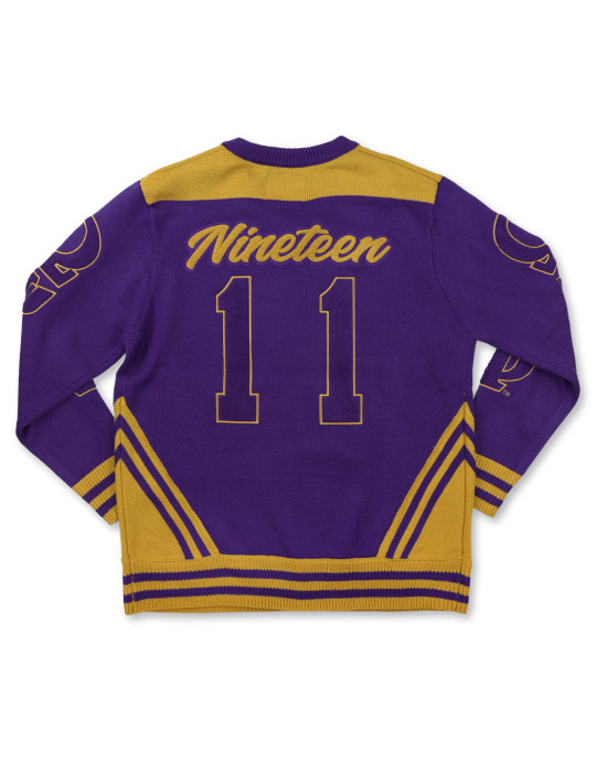 OPP WOOL V-NECK SWEATER_PURPLE