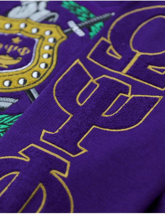 OPP WOOL V-NECK SWEATER_PURPLE