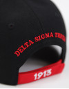 DST LETTER BALL CAP_BLACK