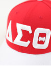 DST LETTER BALL CAP_RED