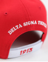 DST LETTER BALL CAP_RED