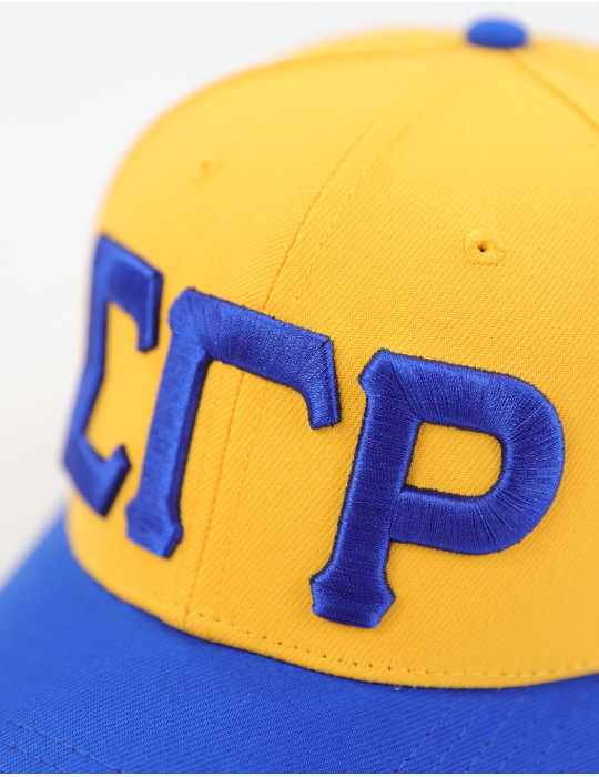 SGR LETTER BALL CAP_GOLD