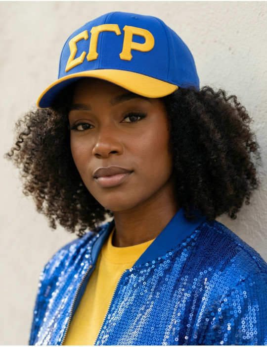 SGR LETTER BALL CAP_GOLD