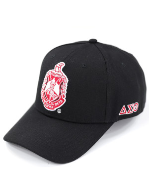 DST CREST BALL CAP_BLACK
