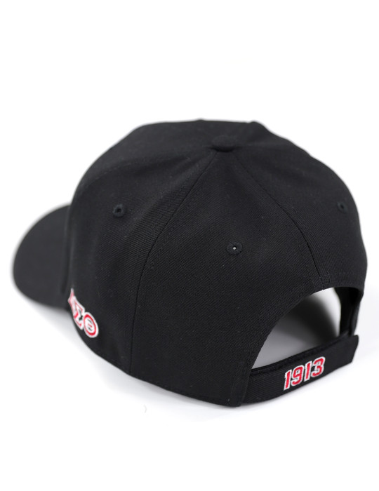 DST CREST BALL CAP_BLACK