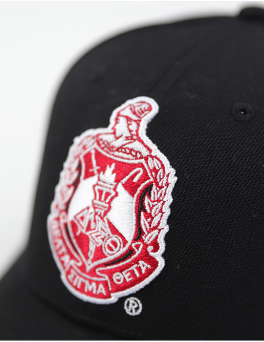 DST CREST BALL CAP_BLACK