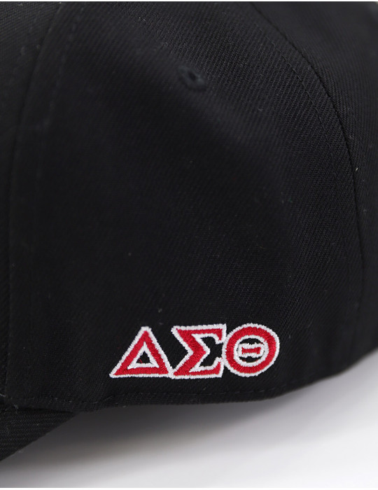 DST CREST BALL CAP_BLACK