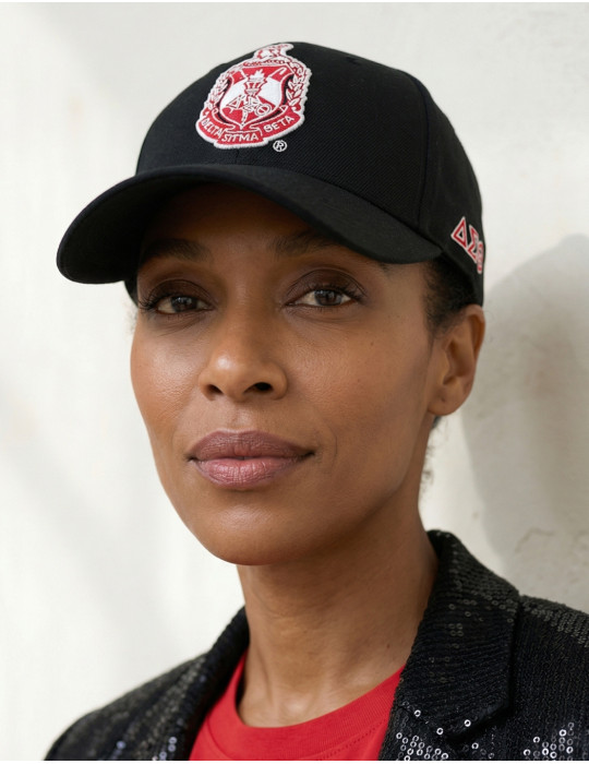 DST CREST BALL CAP_BLACK