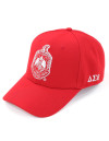 DST CREST BALL CAP_RED
