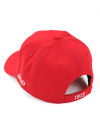 DST CREST BALL CAP_RED