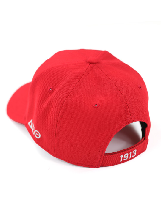 DST CREST BALL CAP_RED