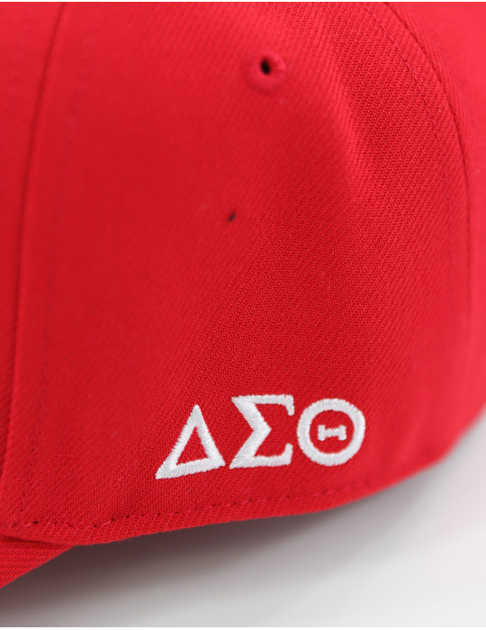 DST CREST BALL CAP_RED
