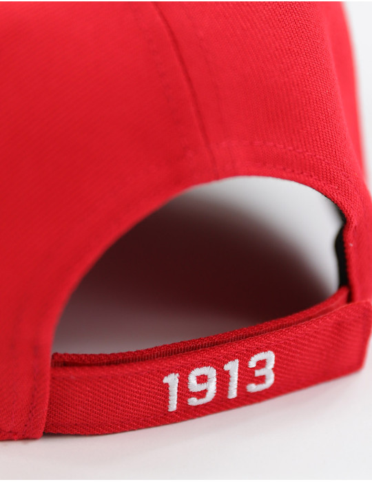 DST CREST BALL CAP_RED