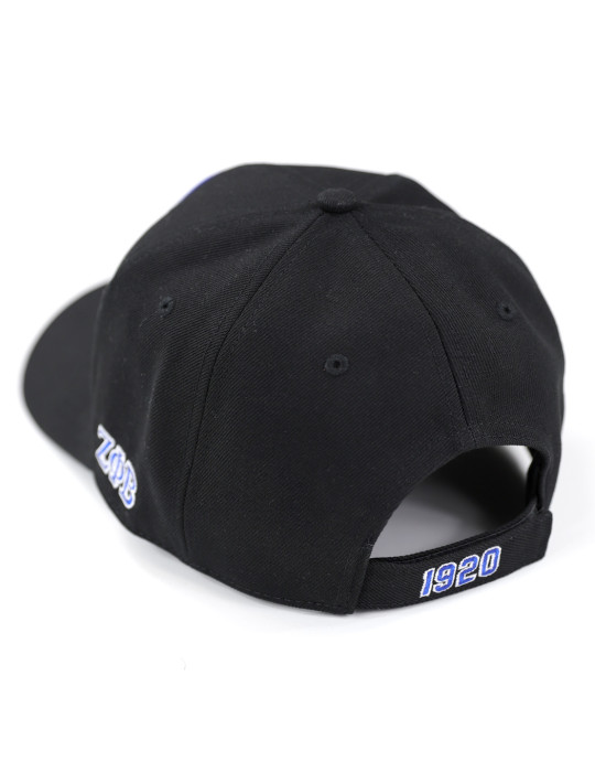 ZPB CREST BALL CAP_BLACK