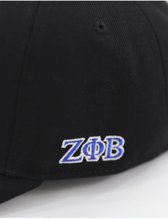 ZPB CREST BALL CAP_BLACK