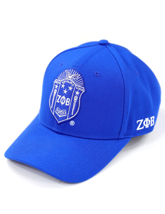 ZPB CREST BALL CAP_ROYAL BLUE