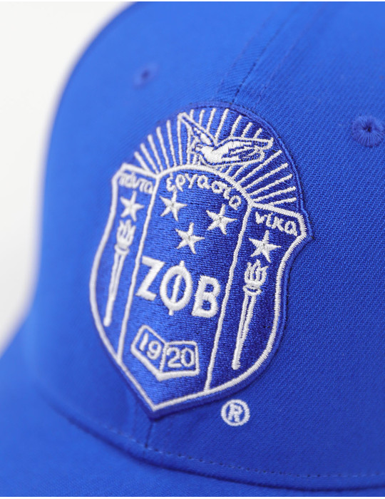 ZPB CREST BALL CAP_ROYAL BLUE