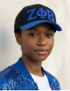 ZPB LETTER BALL CAP_BLACK