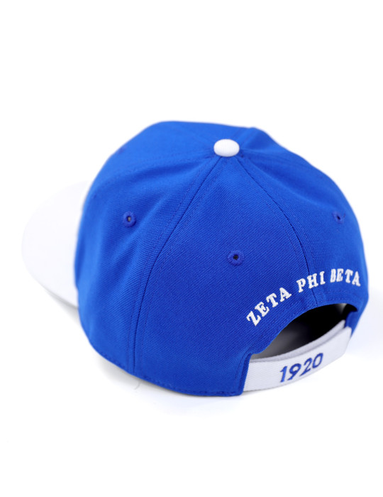 ZPB LETTER BALL CAP_ROYAL BLUE