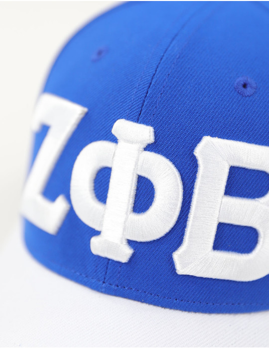 ZPB LETTER BALL CAP_ROYAL BLUE