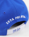 ZPB LETTER BALL CAP_ROYAL BLUE