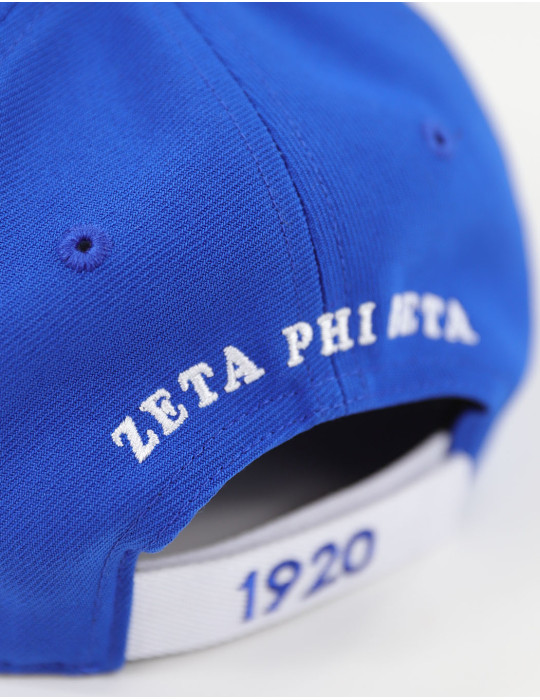 ZPB LETTER BALL CAP_ROYAL BLUE