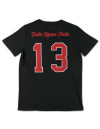 DST GLITTER DRY FIT TEE_BLACK