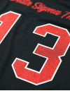 DST GLITTER DRY FIT TEE_BLACK