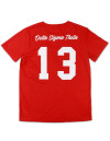 DST GLITTER DRY FIT TEE_RED