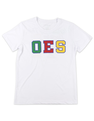 OES GLITTER DRY FIT TEE_WHITE