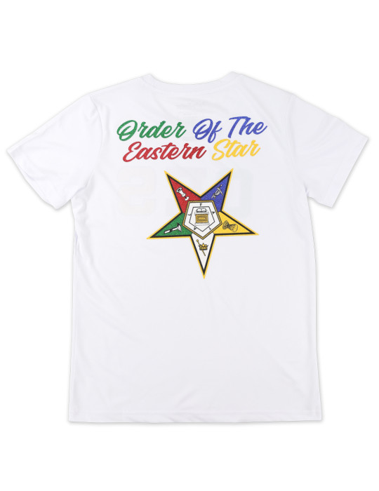OES GLITTER DRY FIT TEE_WHITE