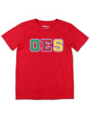 OES GLITTER DRY FIT TEE_RED