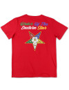 OES GLITTER DRY FIT TEE_RED