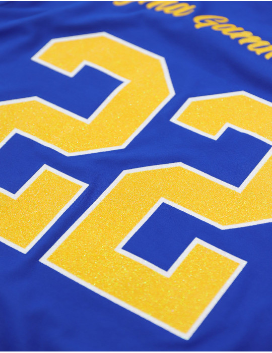 SGR GLITTER DRY FIT TEE_ROYAL BLUE
