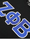 ZPB GLITTER DRY FIT TEE_BLACK