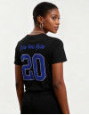 ZPB GLITTER DRY FIT TEE_BLACK
