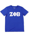 ZPB GLITTER DRY FIT TEE_ROYAL BLUE